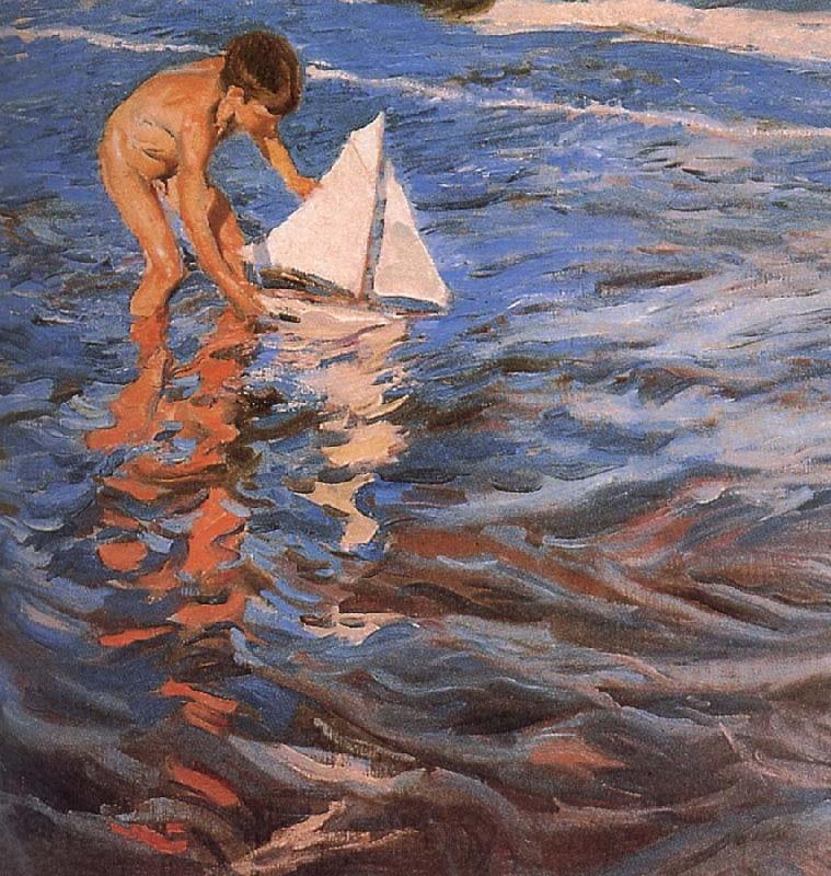 Joaquin Sorolla Small boat Germany oil painting art